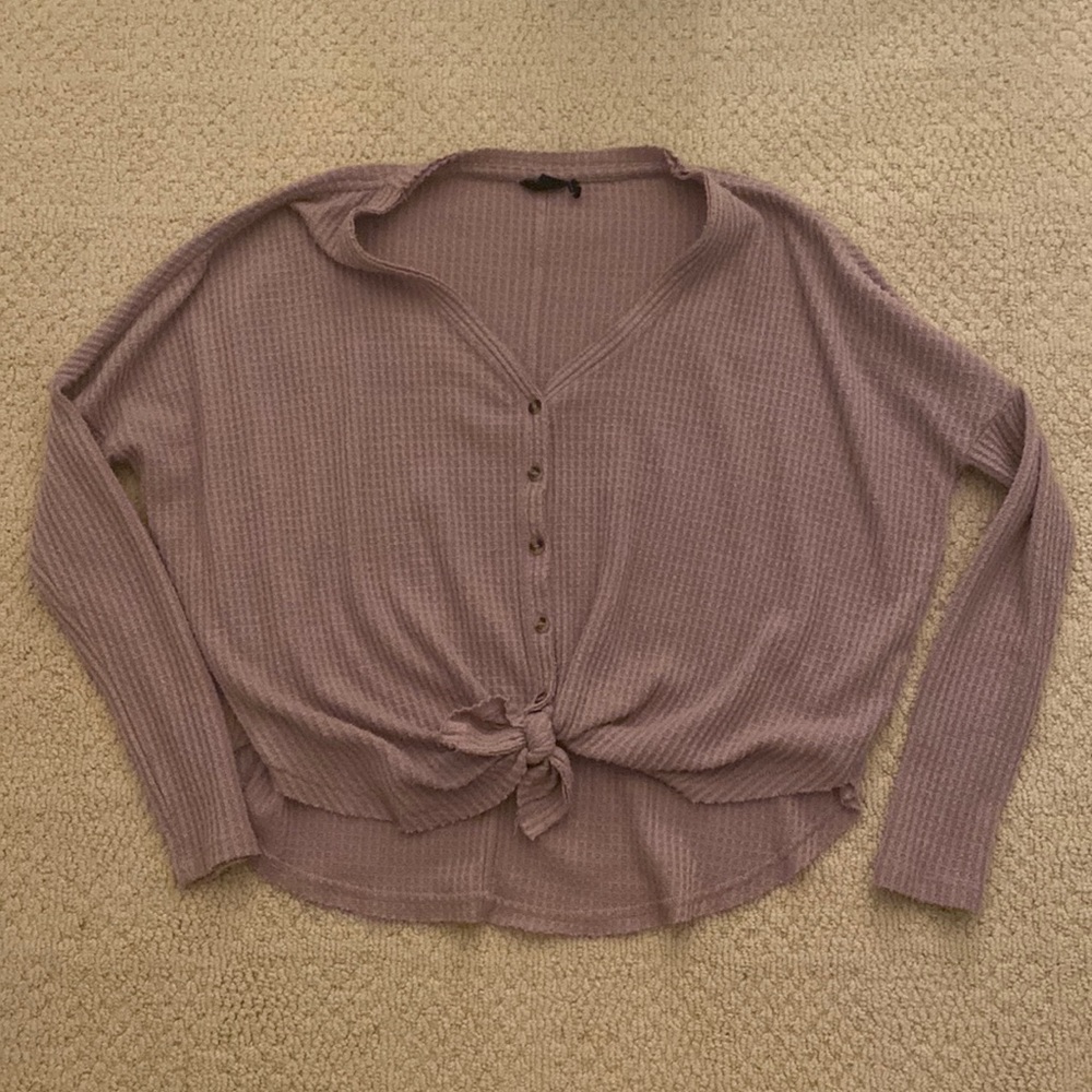Out From Under Henley Long Sleeve